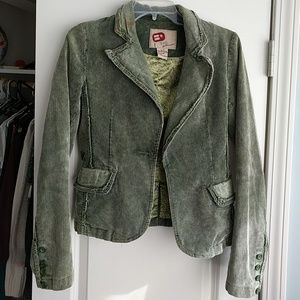 Distressed jacket (missing a button!)
